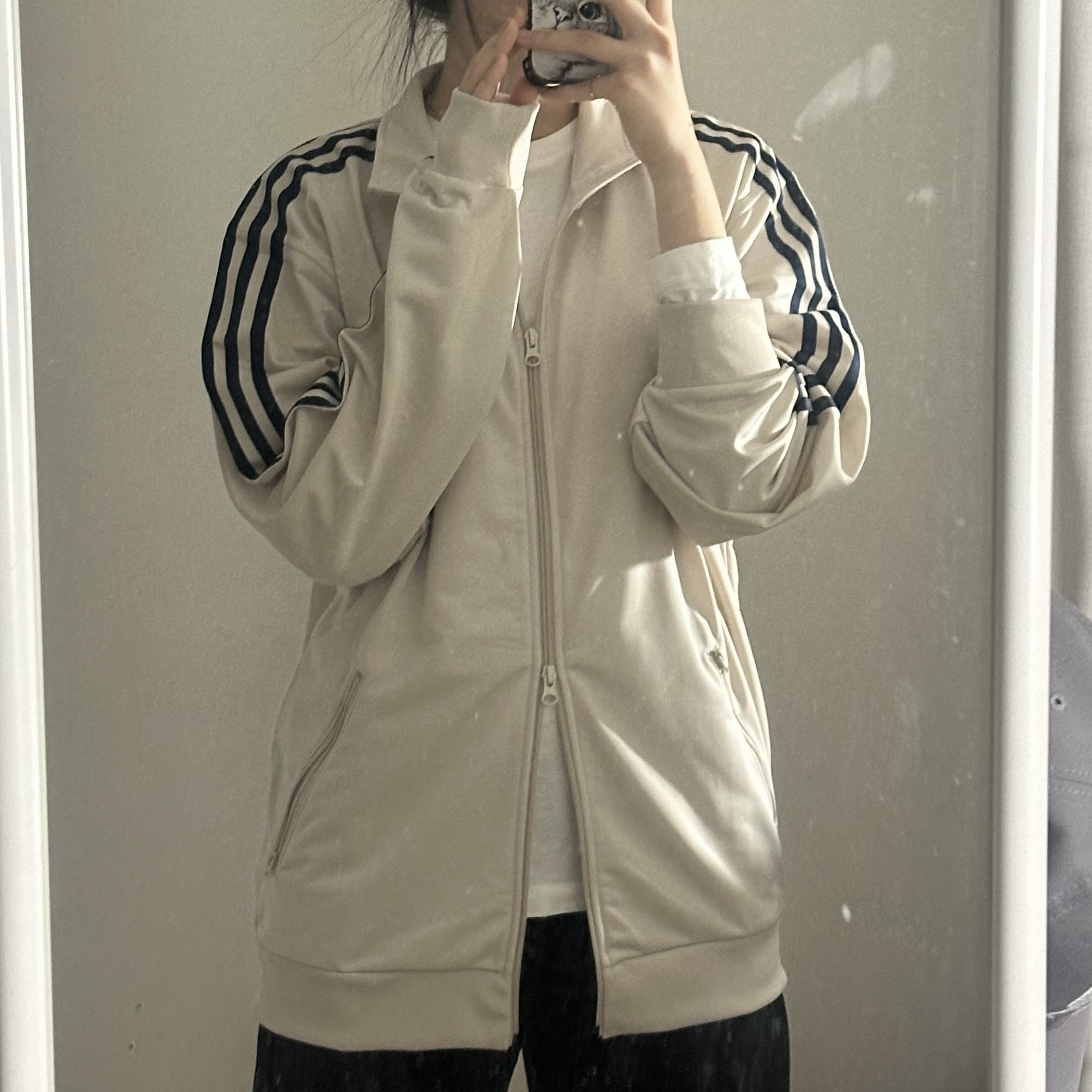 Adidas Originals Beckenbauer Track Top Bliss - KR Sizing 착용 스타일