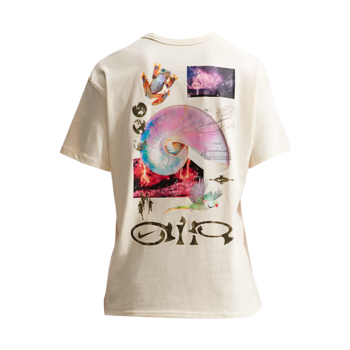 나이키 NSW 프리미엄 에센셜 티셔츠 코코넛 밀크 - 아시아(Nike NSW Premium Essential T-Shirt Coconut Milk - Asia) - 2