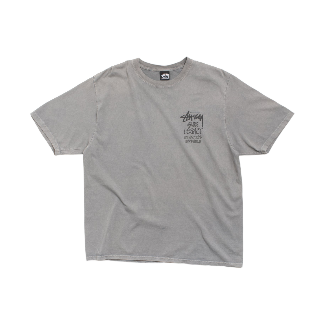 스투시 x 아워레가시 서프맨 티셔츠 오버 다이 그레이(Stussy x Our Legacy Surfman T-Shirt Over Dye Grey) - 2