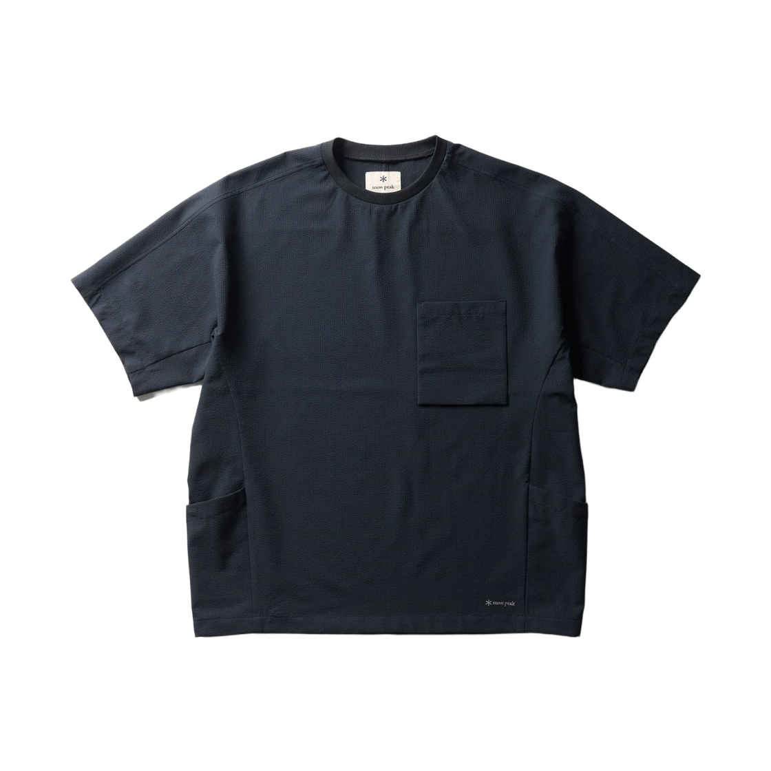 스노우 피크 에어로 숏슬리브 티셔츠 블랙(Snow Peak Airo Short Sleeve T-Shirt Black) - 1