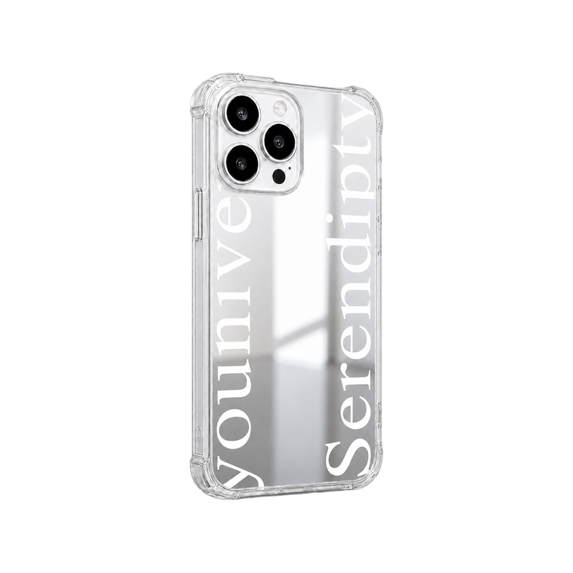나인틴프라이데이 세렌디피티 레터링 미러 케이스 (그립톡 세트)(NINETEENFRIDAY Serendipty lettering mirror Case (Grip Tok Set)) - 3