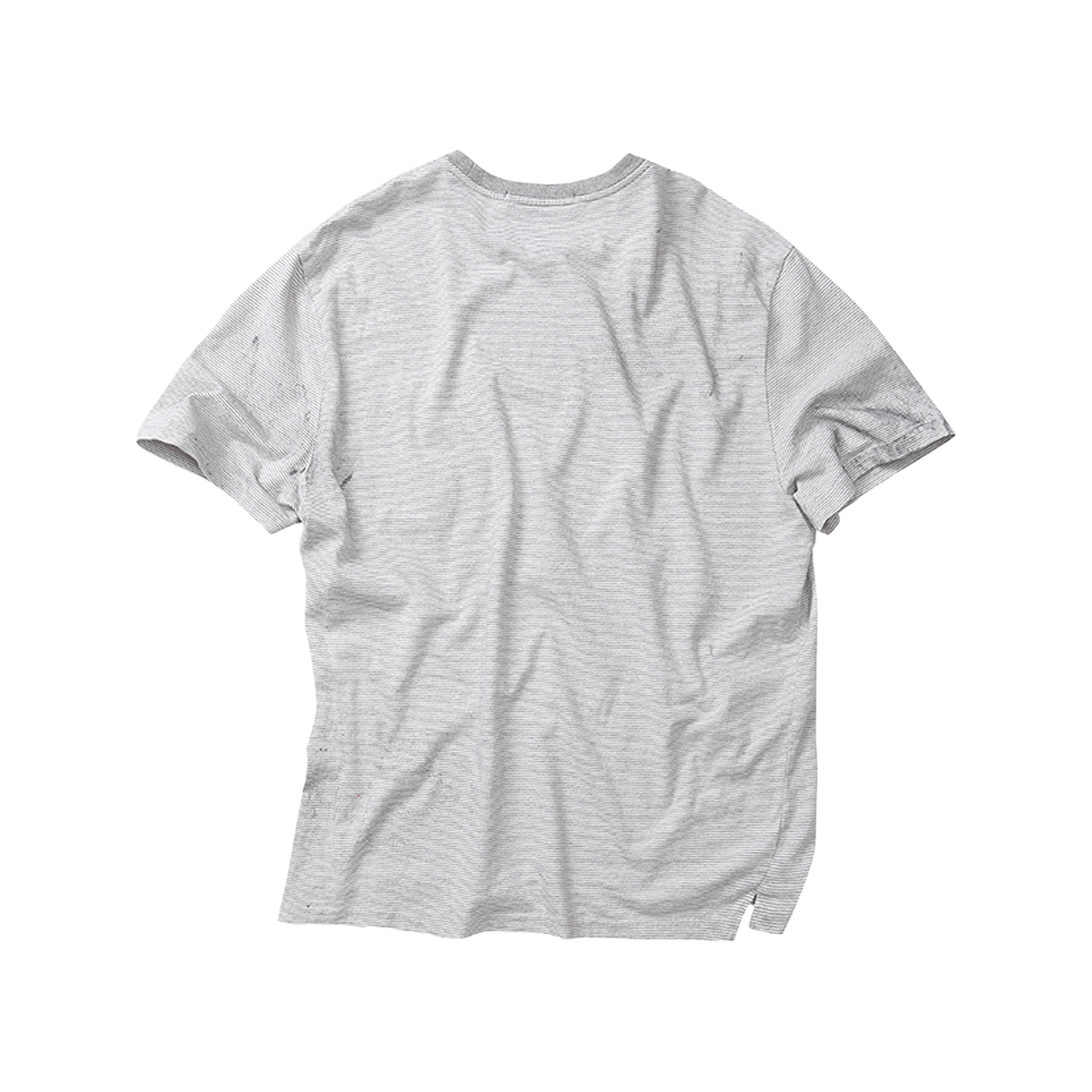 아웃도어서비스 더티 스트라이프 포켓 티 w/ 3핀 - 애쉬(OS Dirty Stripe Pocket Tee w/ 3 Pins - Ash) - 2