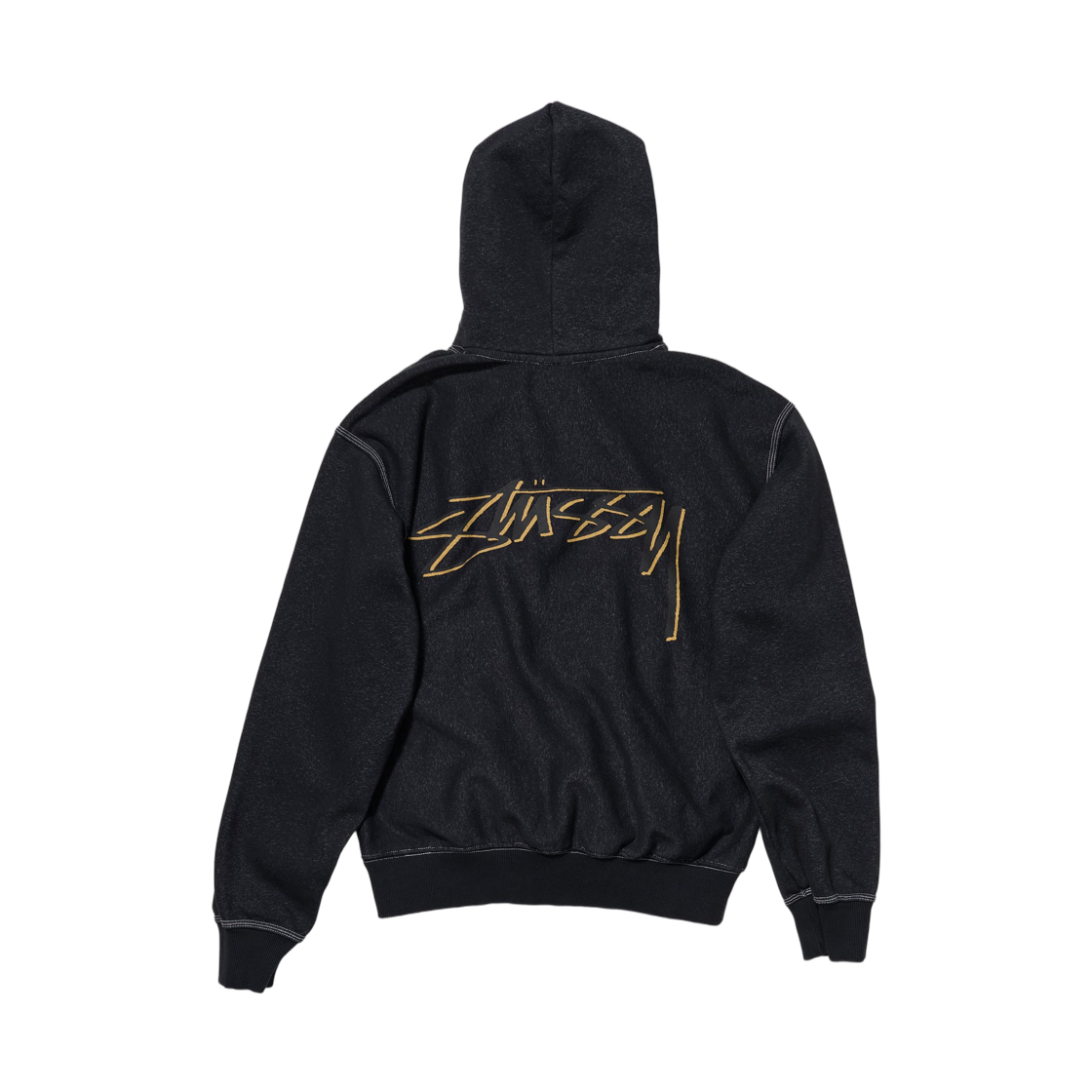 3923859 Stussy x Our Legacy Drop Shadow Hood Ash Heather Overdyed Black