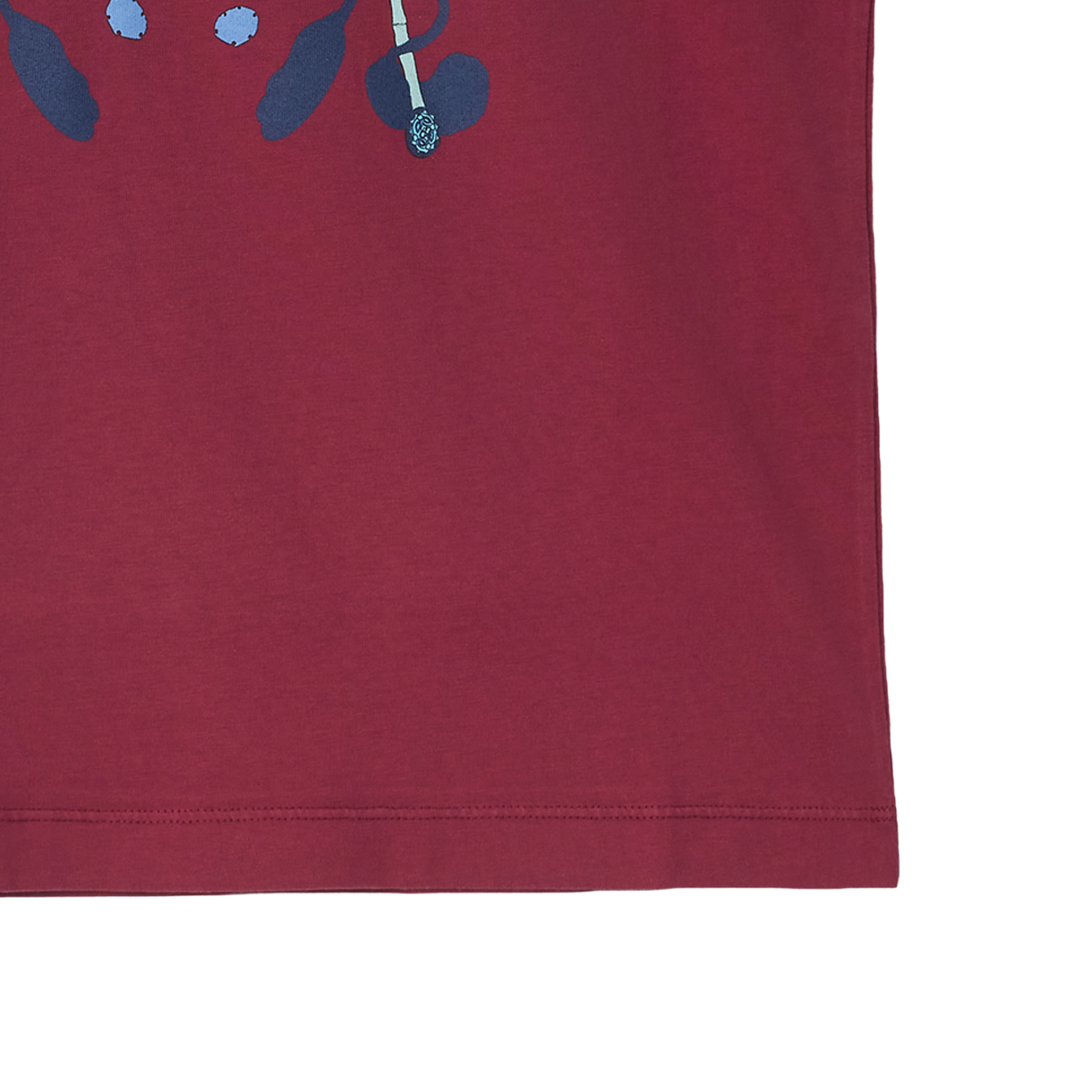 코너 아이브스 우먼 하비 홀스 프린트 티셔츠 버건디 - 26FW(Conner Ives Women Hobby Horse Print T-Shirt Burgundy - 26FW) - 6