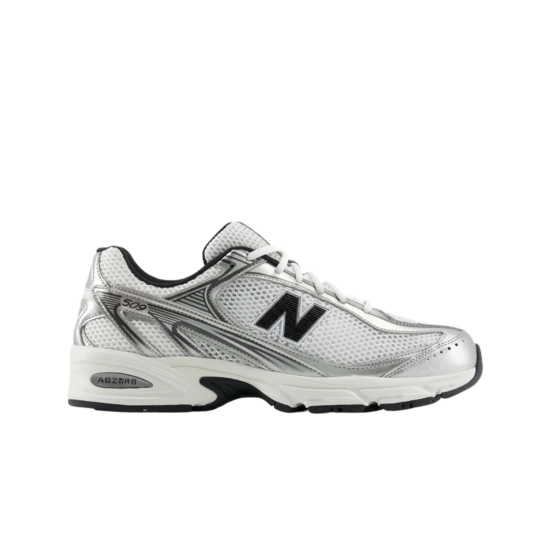 U5098GV New Balance 509 White Silver
