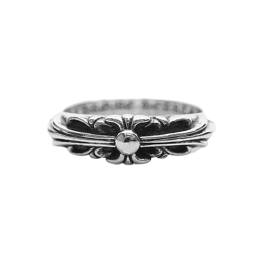 한스룸 크롬하츠 베이비 플로랄 크로스 링(Hansroom Chrome Hearts Baby Floral Cross Ring) - 1