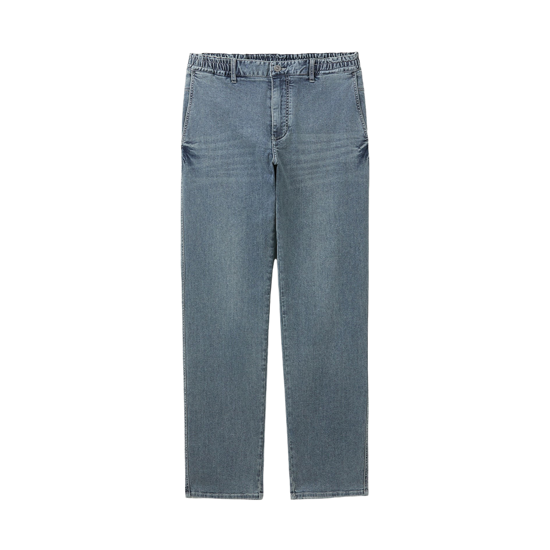시리즈 쿨터치 돌청 테이퍼드 밴딩 데님 인디고(Series Cool Touch Stone-Wash Tapered Banding Denim Indigo) - 1