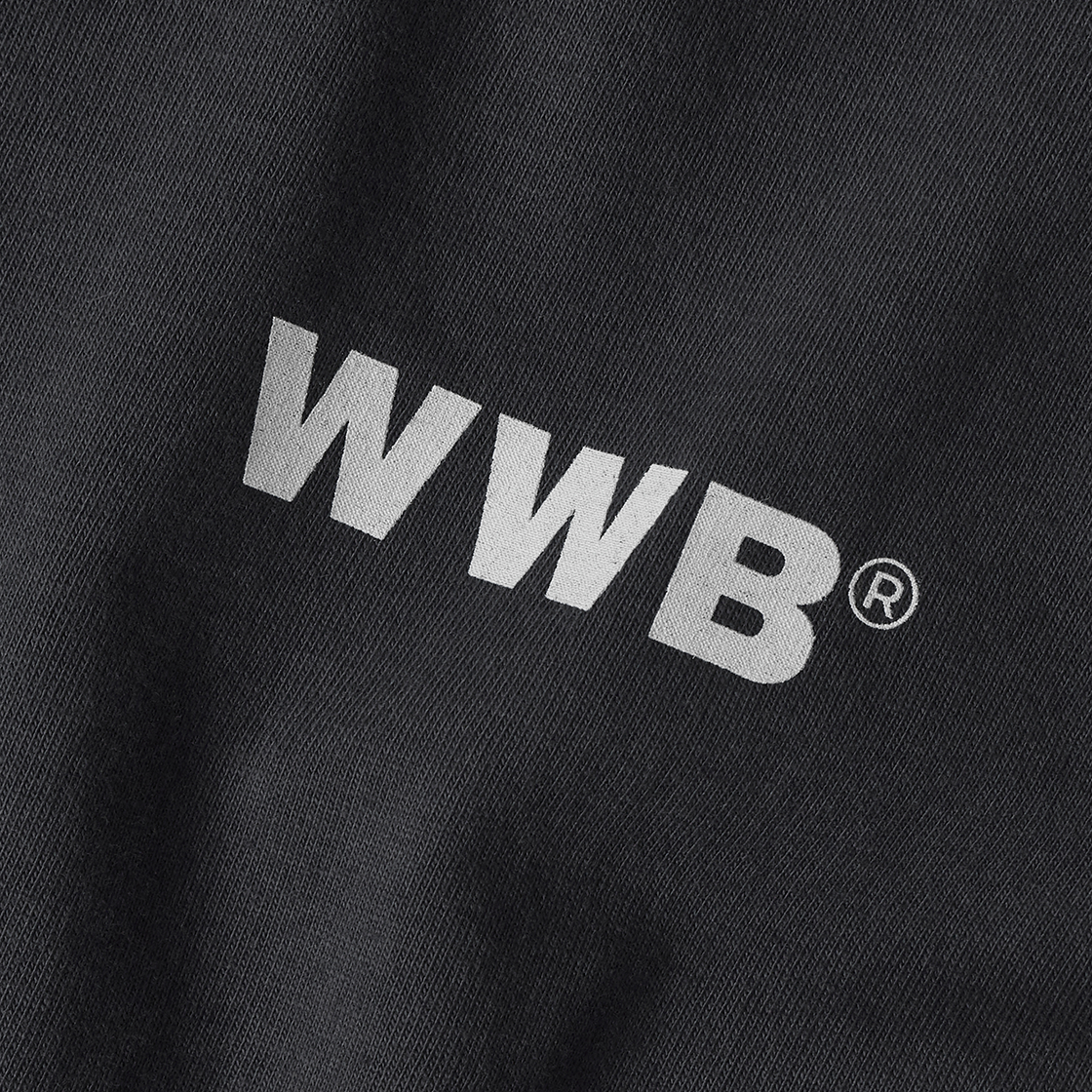 화이트워터보이즈 코튼 링거티 차콜(Whitewaterboys Cotton Ringer-T Charcoal) - 4