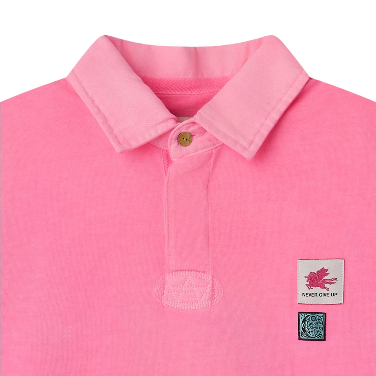 코너 아이브스 우먼 럭비 탑 네온 핑크 - 26FW(Conner Ives Women Rugby Top Neon Pink - 26FW) - 3