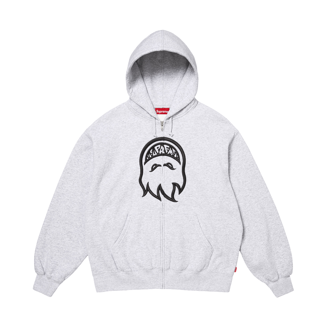 - Supreme x Spitfire Zip Up Hooded Sweatshirt Ash Grey - 26SS