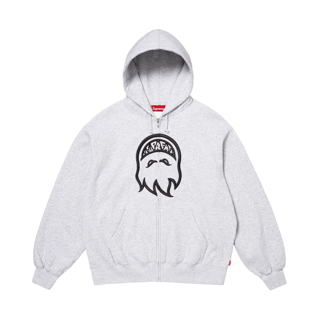 Supreme Supreme x Spitfire Zip Up Hooded Sweatshirt Ash Grey - 26SS · M