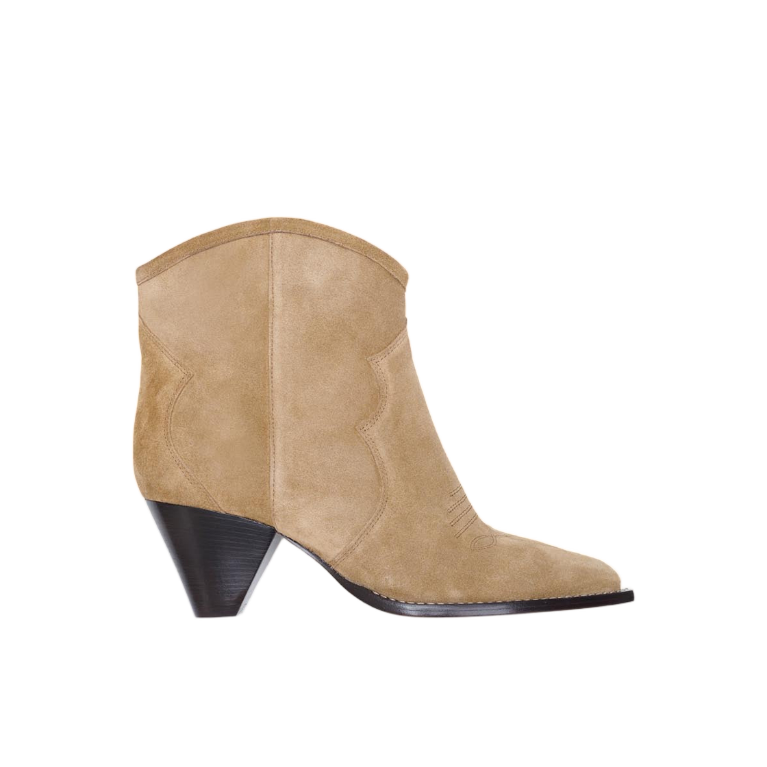 BO0007FA-A1A08S-50TA (W) Isabel Marant Darizo Low Boots Taupe