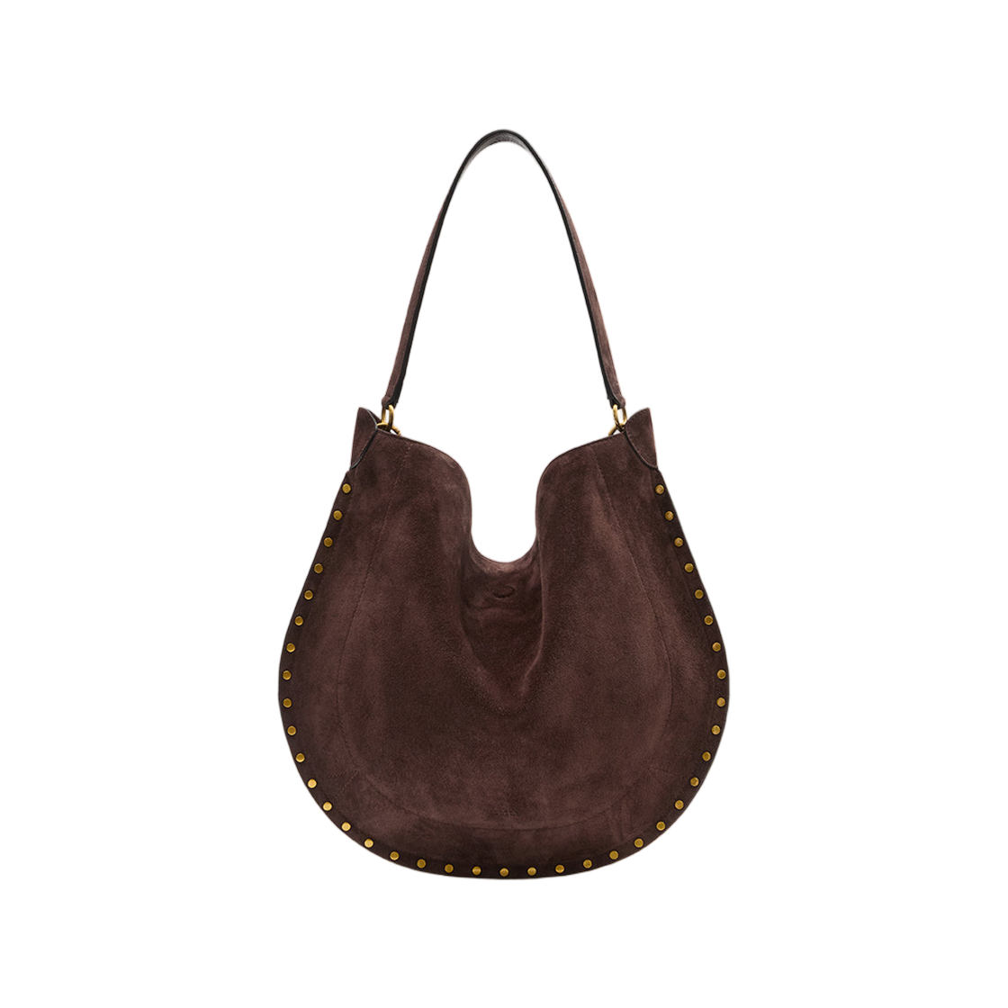 이자벨 마랑 오스칸 호보 소프트 카프스킨 숄더백 커피 - 26FW(Isabel Marant Oskan Hobo Soft Calfskin Shoulder Bag Coffee - 26FW) - 1
