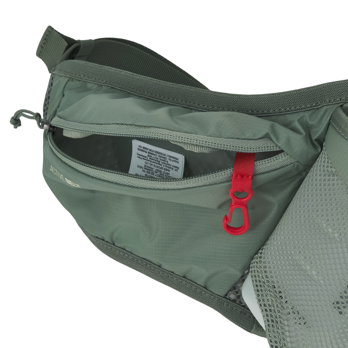 살로몬 액티브 3D 보틀 벨트 브라이트 카키(Salomon Active 3D Bottle Belt Bright Khaki) - 4