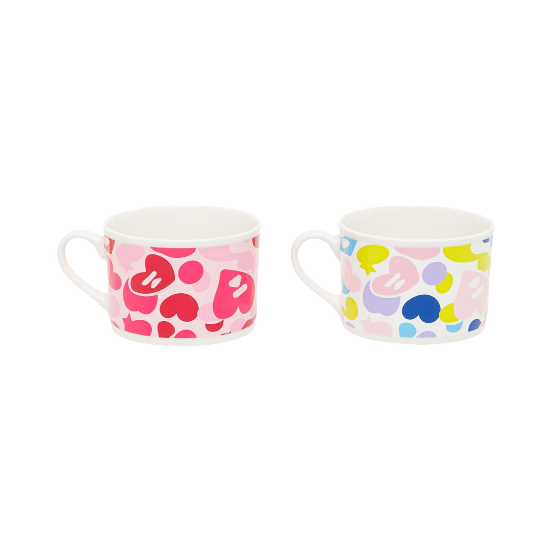 베이프 카모 화이트 세라믹 커피 머그 멀티(BAPE Camo White Ceramic Coffee Mug Multi) - 2