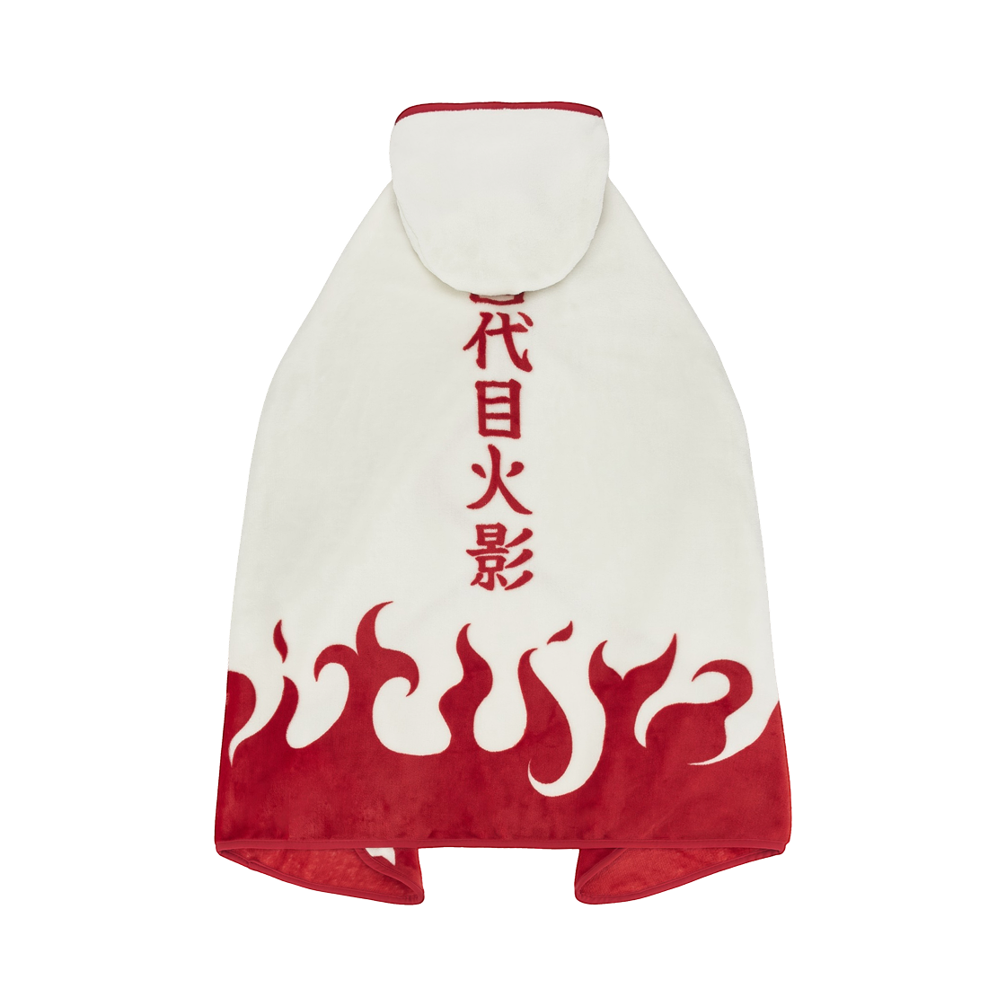 스파오 x 나루토 후드 담요 화이트(Spao x Naruto Hooded Blanket White) - 2