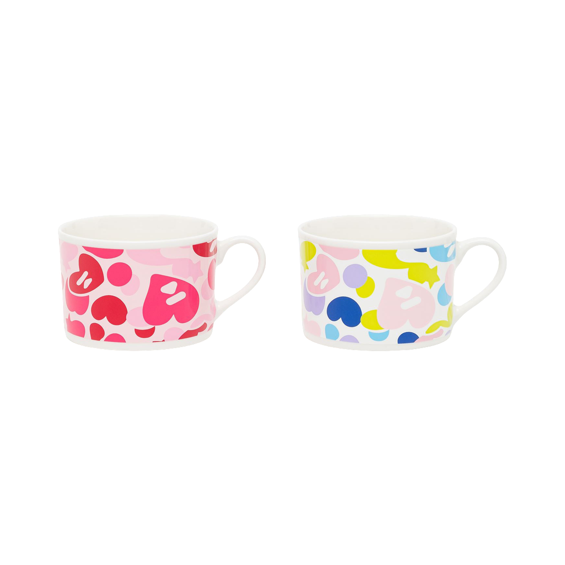 베이프 카모 화이트 세라믹 커피 머그 멀티(BAPE Camo White Ceramic Coffee Mug Multi) - 1