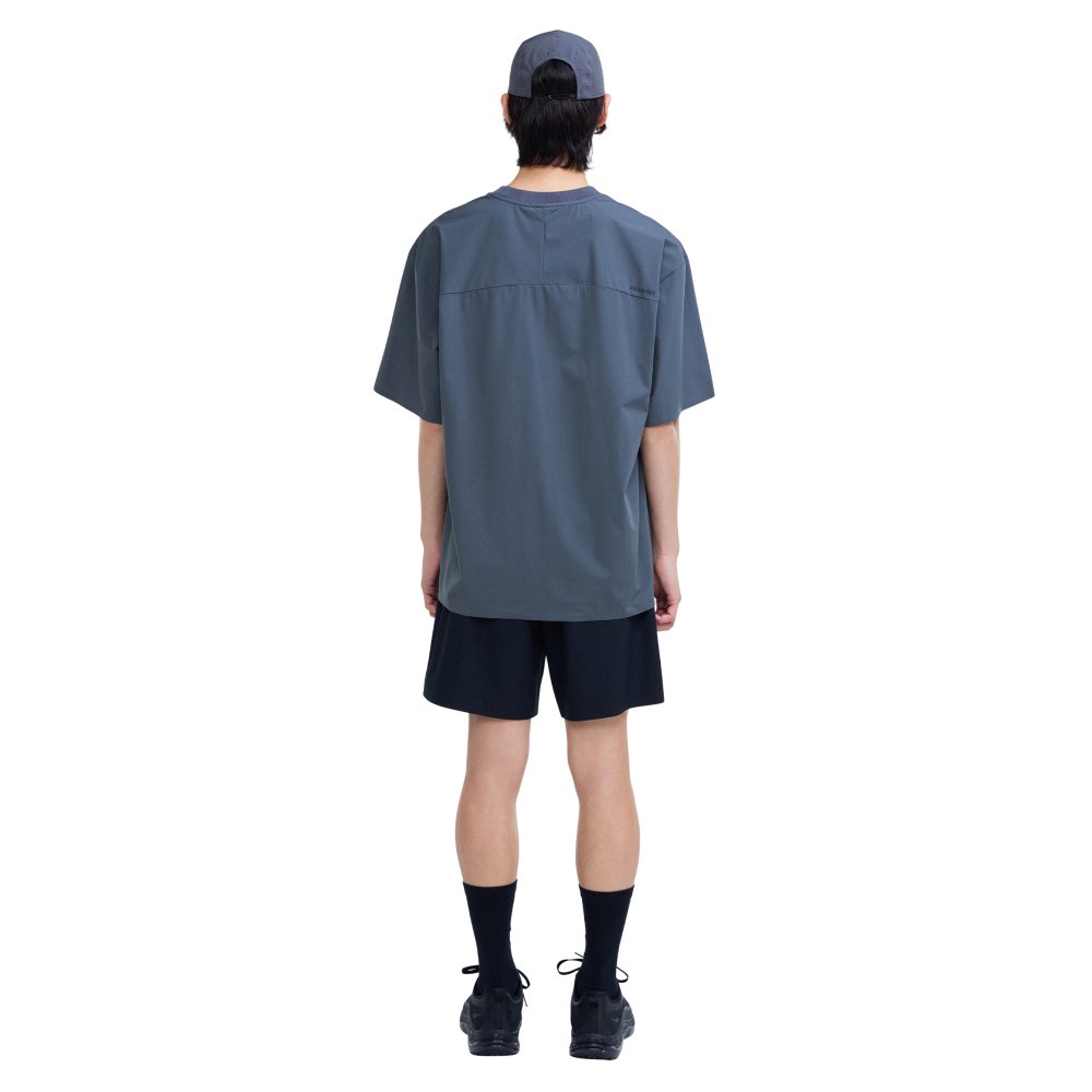 프로-스펙스 유니 라이트웨이트 우븐 반팔티셔츠(PRO-SPECS Uni Lightweight Woven Short Sleeve T-Shirt) - 3