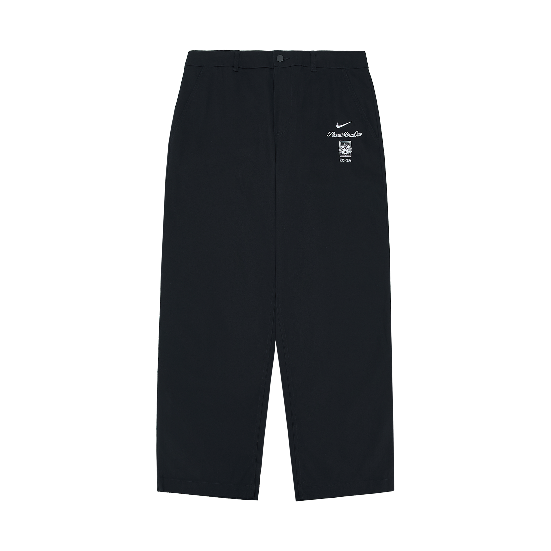 나이키 x 피스마이너스원 대한민국 치노 팬츠 블랙 (IM3222-010)(Nike x Peaceminusone Korea Chino Pants Black (IM3222-010))