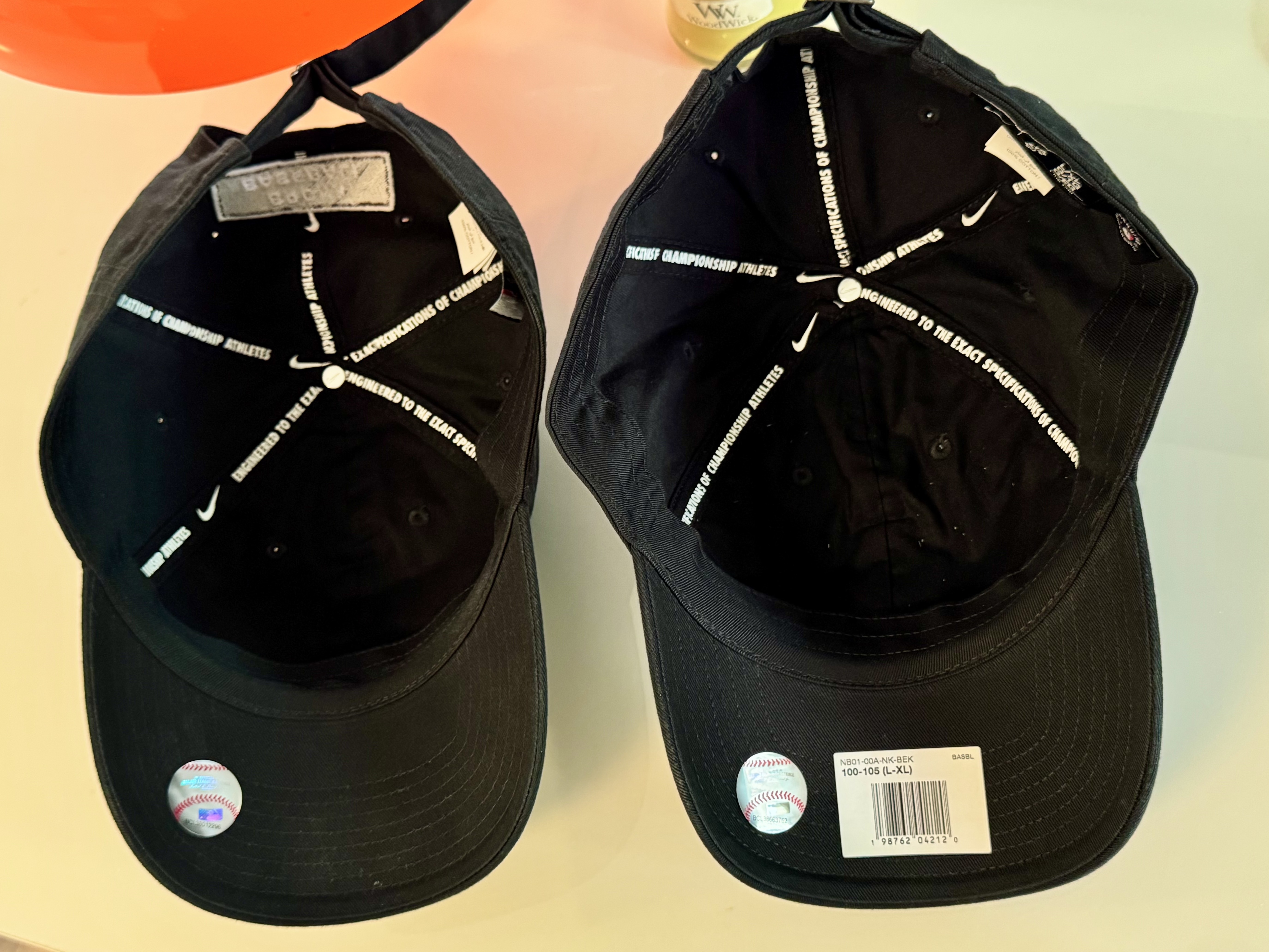 Nike New York Yankees Club Adjustable Hat Black 착용 스타일 - 5