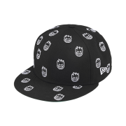 Supreme x Spitfire New Era Black - 26SS