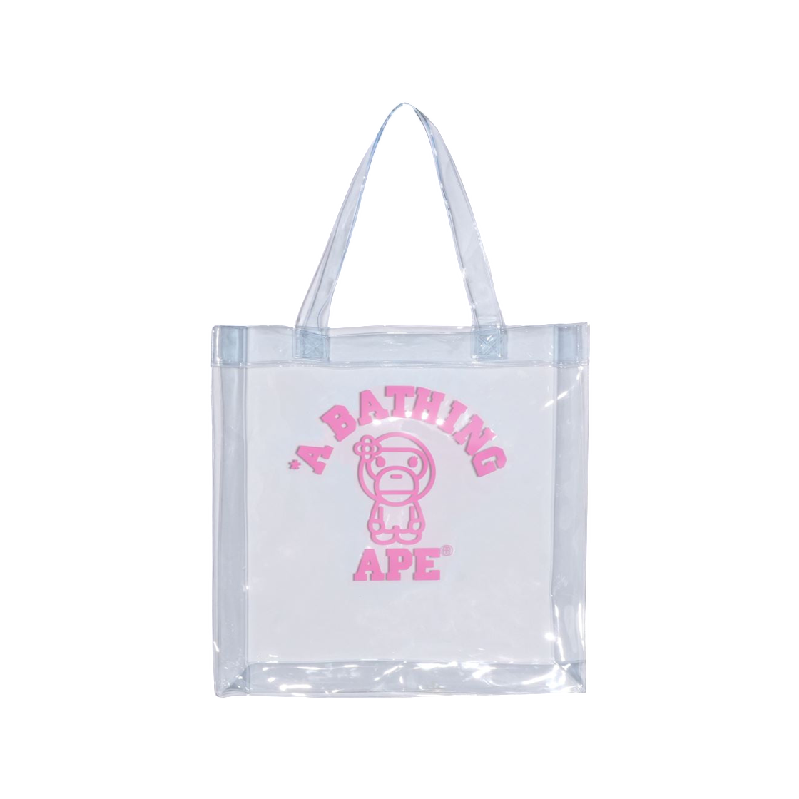 베이프 베이비 리사 ABC 카모 PVC 백 핑크(BAPE Baby Lisa ABC Camo PVC Bag Pink) - 2