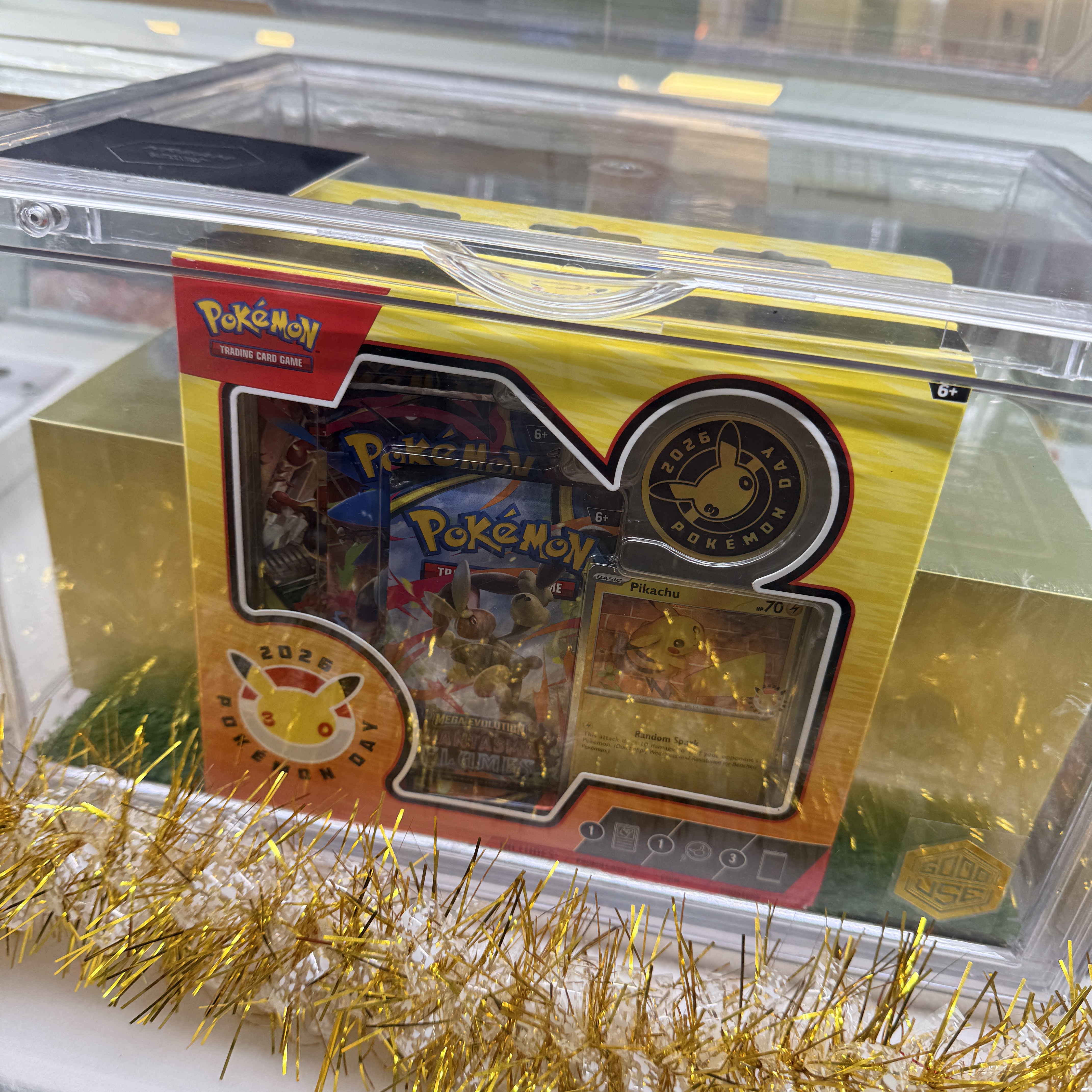 Pokemon TCG 30th Anniversary Pokemon Day 2026 Collection Box (English Ver.) 착용 스타일