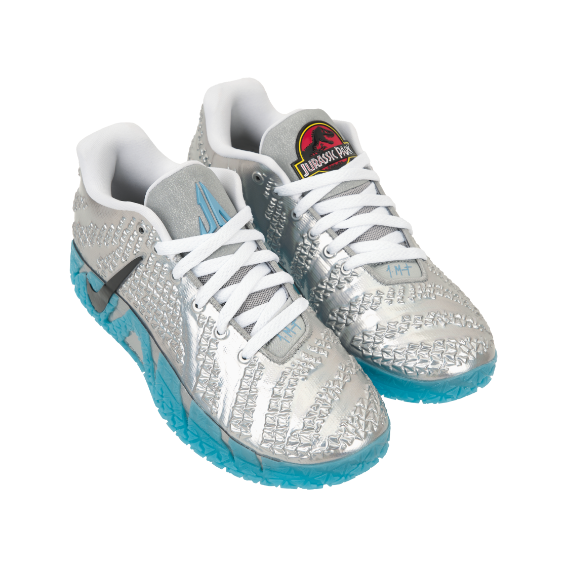 나이키 x 쥬라기 공원 자 3 EP 메탈릭 실버 블랙(Nike x Jurassic Park Ja 3 EP Metallic Silver Black) - 4