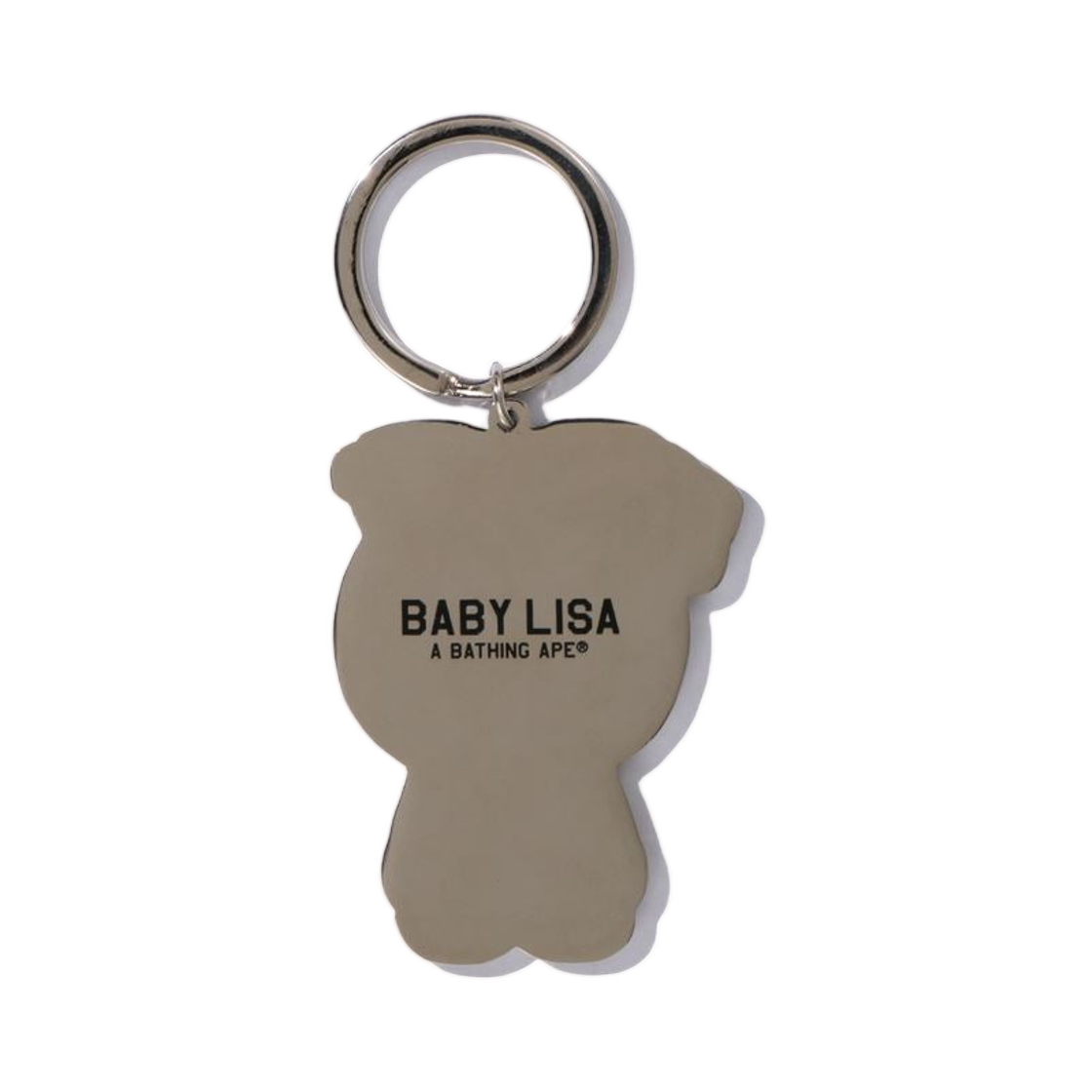 베이프 베이비 리사 썸머 메탈 키체인 브라운(BAPE Baby Lisa Summer Metal Keychain Brown) - 2