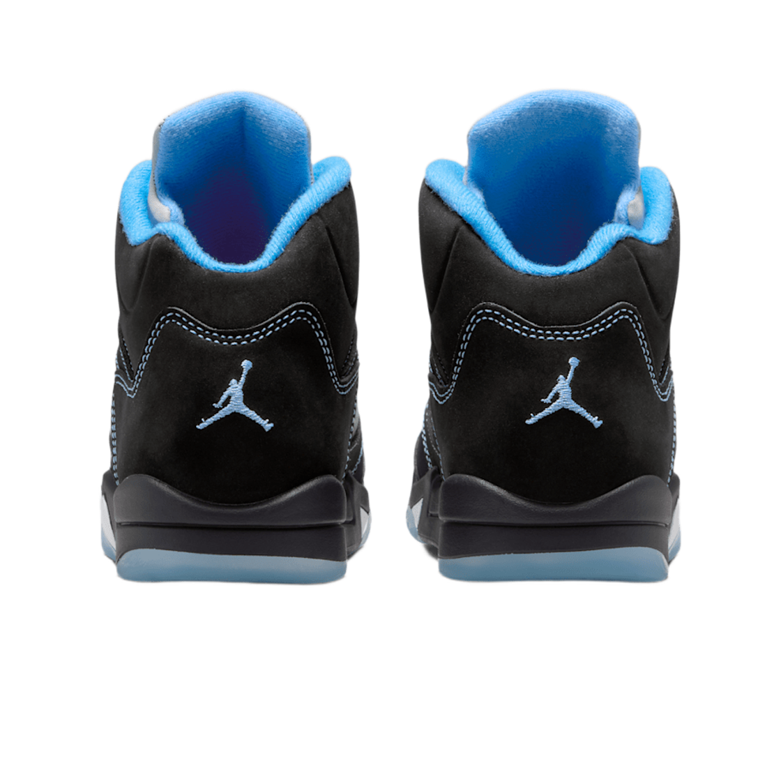(PS) 조던 5 블랙 캐롤라이나 블랙 앤 유니버시티 블루((PS) Jordan 5 Black Carolina Black and University Blue) - 2
