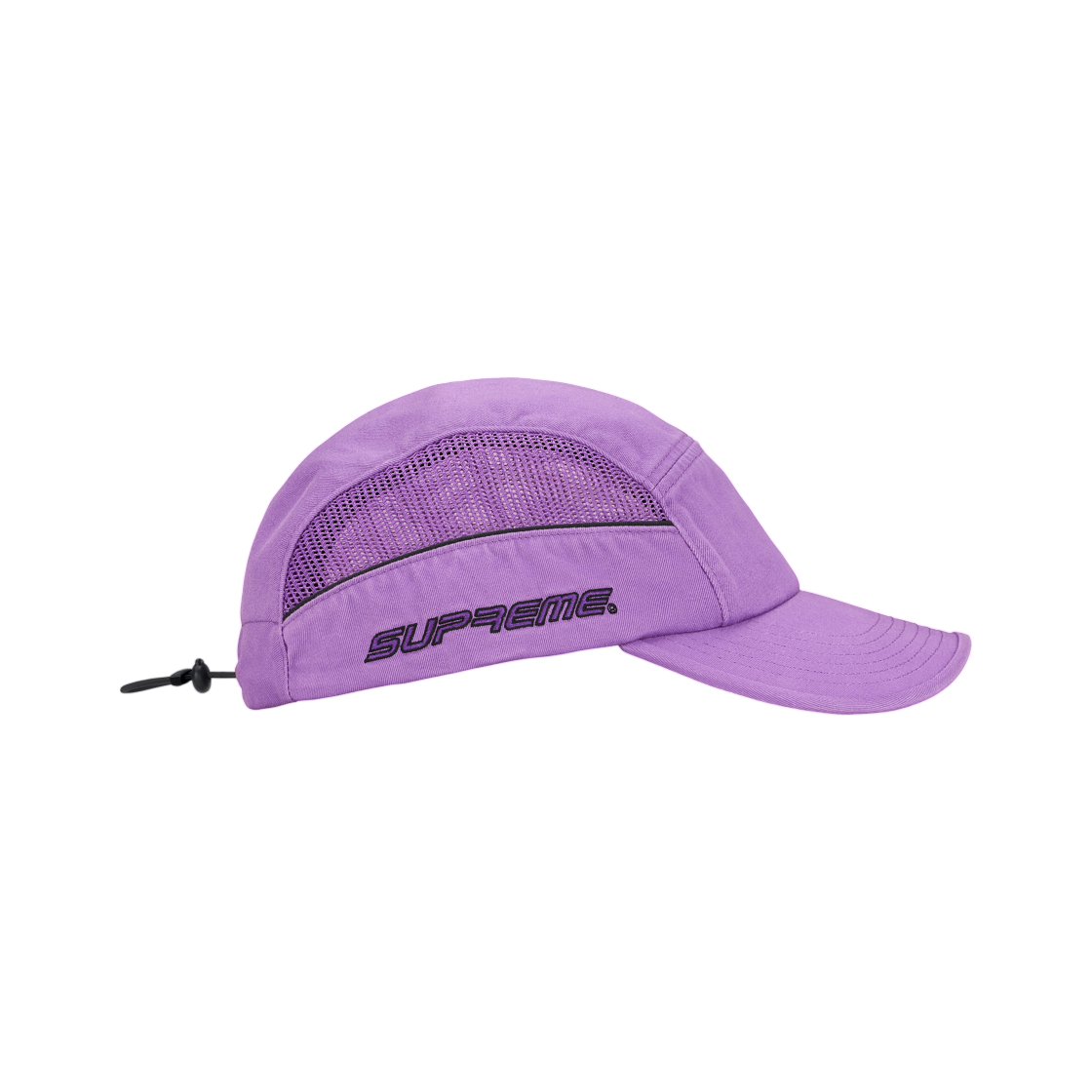 슈프림 사이드 메쉬 파이핑 캠프캡 라이트 퍼플 - 26SS(Supreme Side Mesh Piping Camp Cap Light Purple - 26SS) - 2