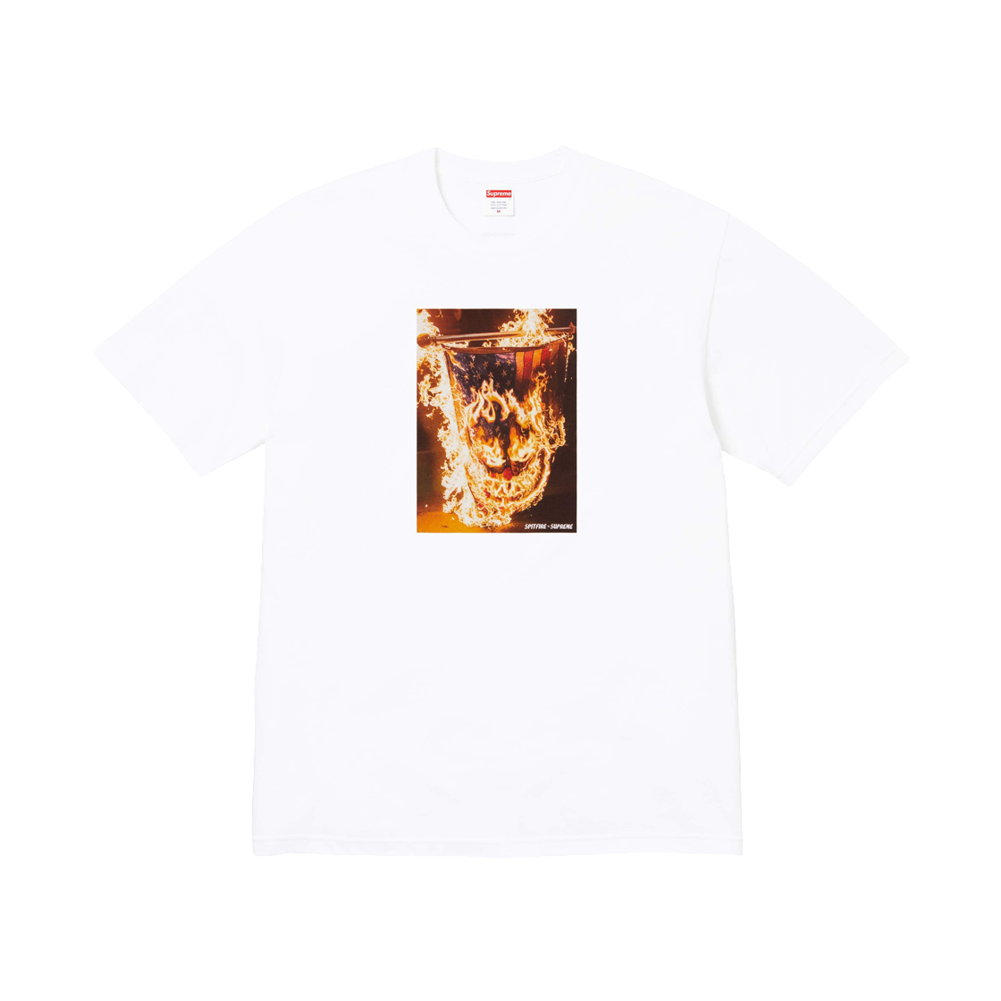 슈프림 x 스핏파이어 플래그 티셔츠 화이트 - 26SS(Supreme x Spitfire Flag T-Shirt White - 26SS) - 1