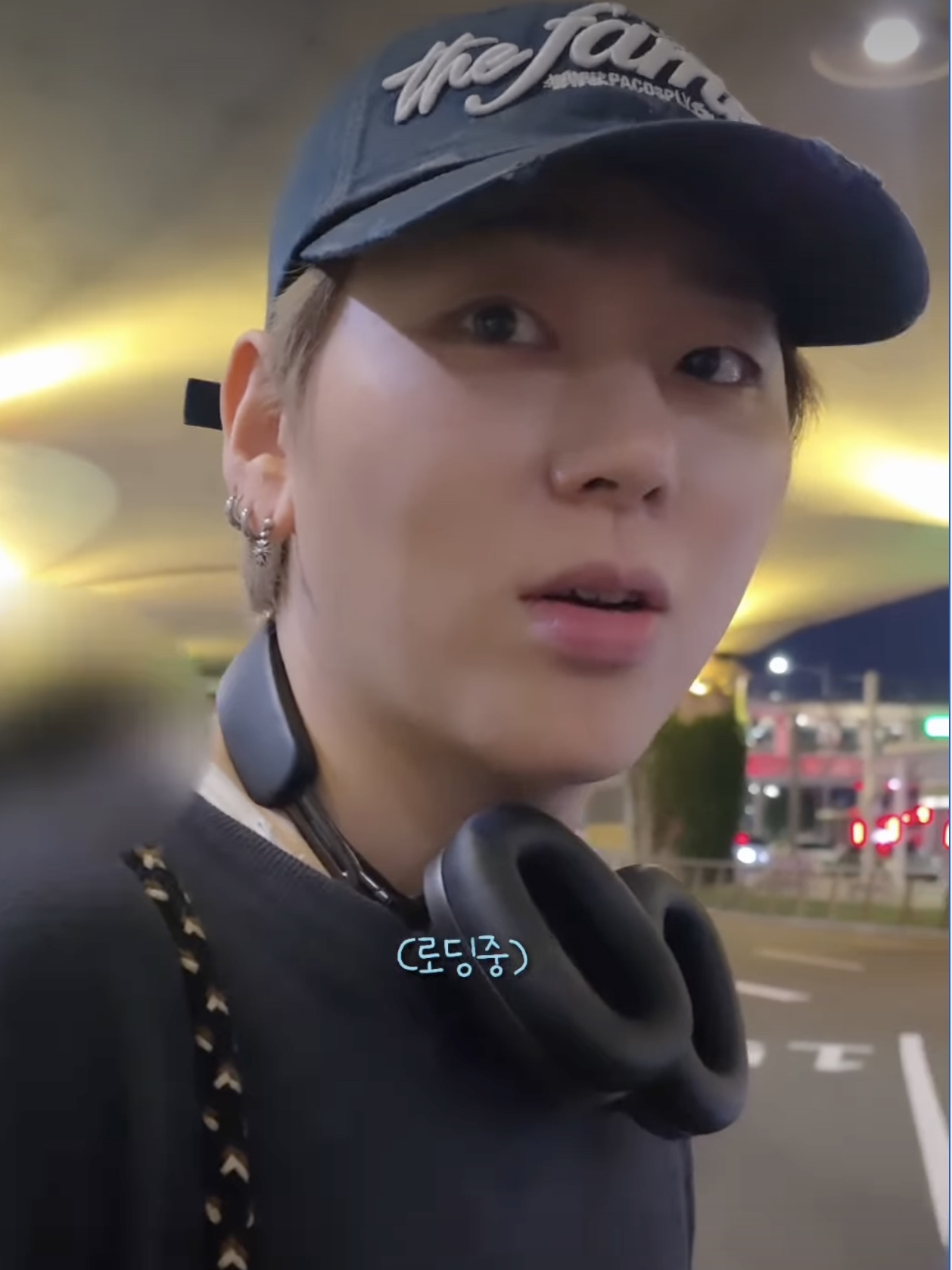 [트리플적립] PACOSPLY Dirty Fame Cap Dirty Navy 착용 스타일