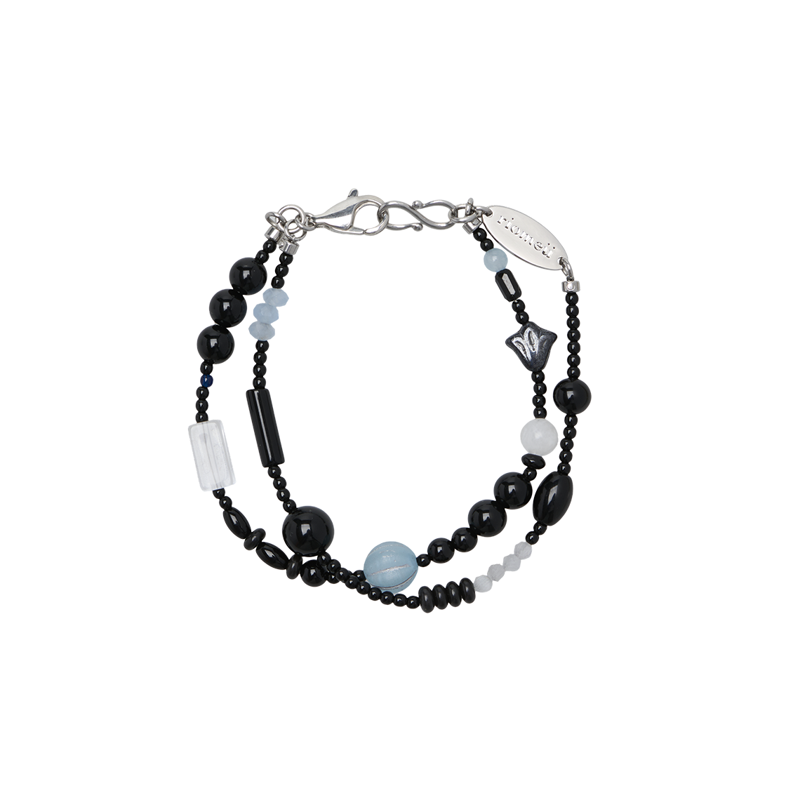 리오므 시아누스 레이어드 팔찌(Riomeu Cyanus Layered Bracelet)