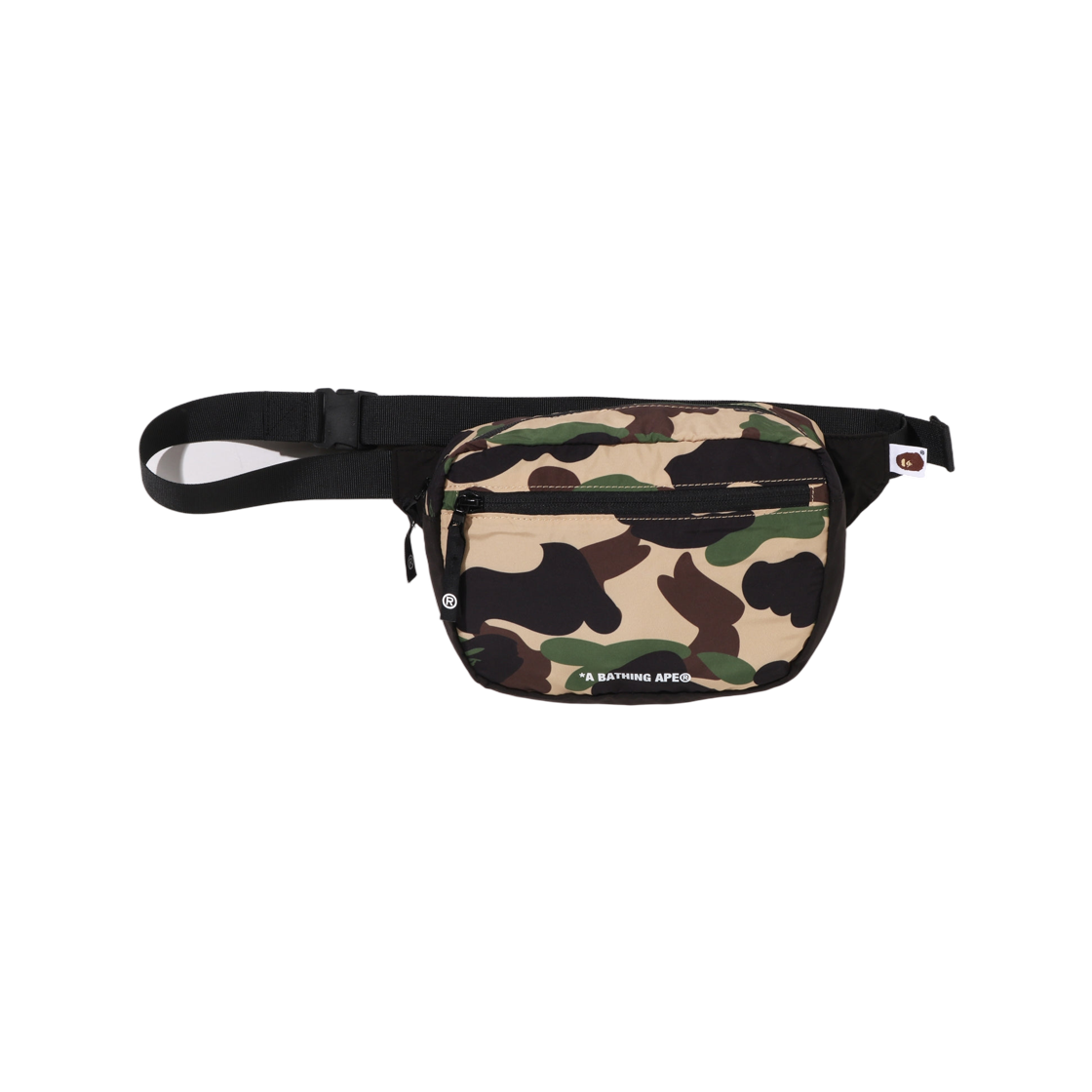 베이프 퍼스트 카모 패커블 웨이스트 백 트래블 옐로우(BAPE 1st Camo Packable Waist Bag Travel Yellow) - 2