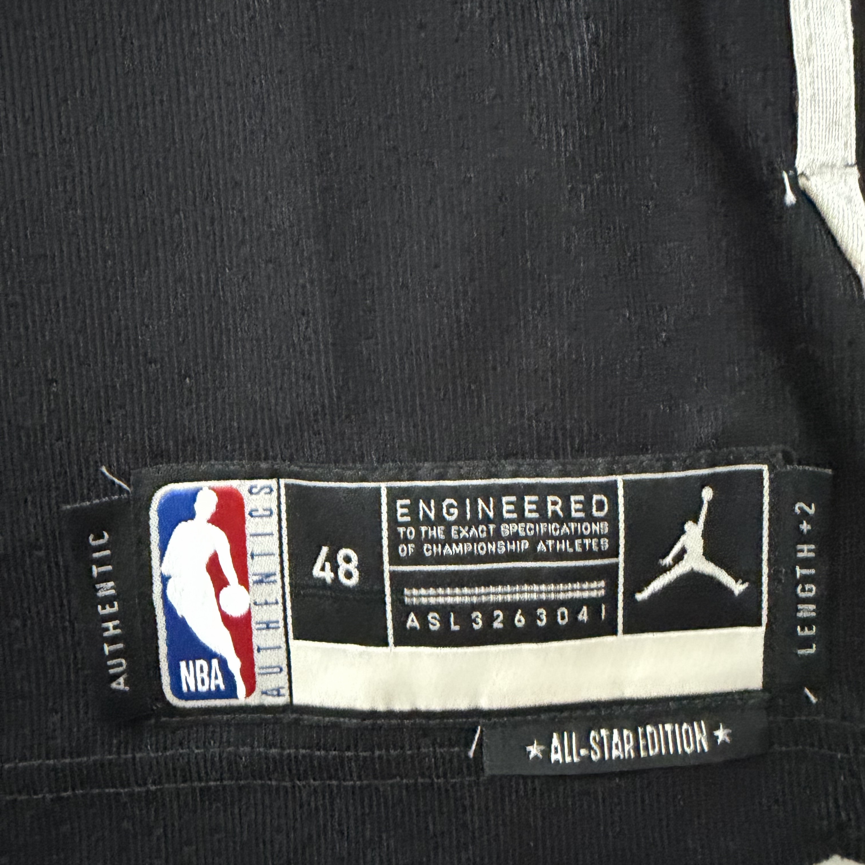 Jordan Stephen Curry 2023 All Star Edition Dri-Fit NBA Swingman Jersey Blue 착용 스타일 - 4