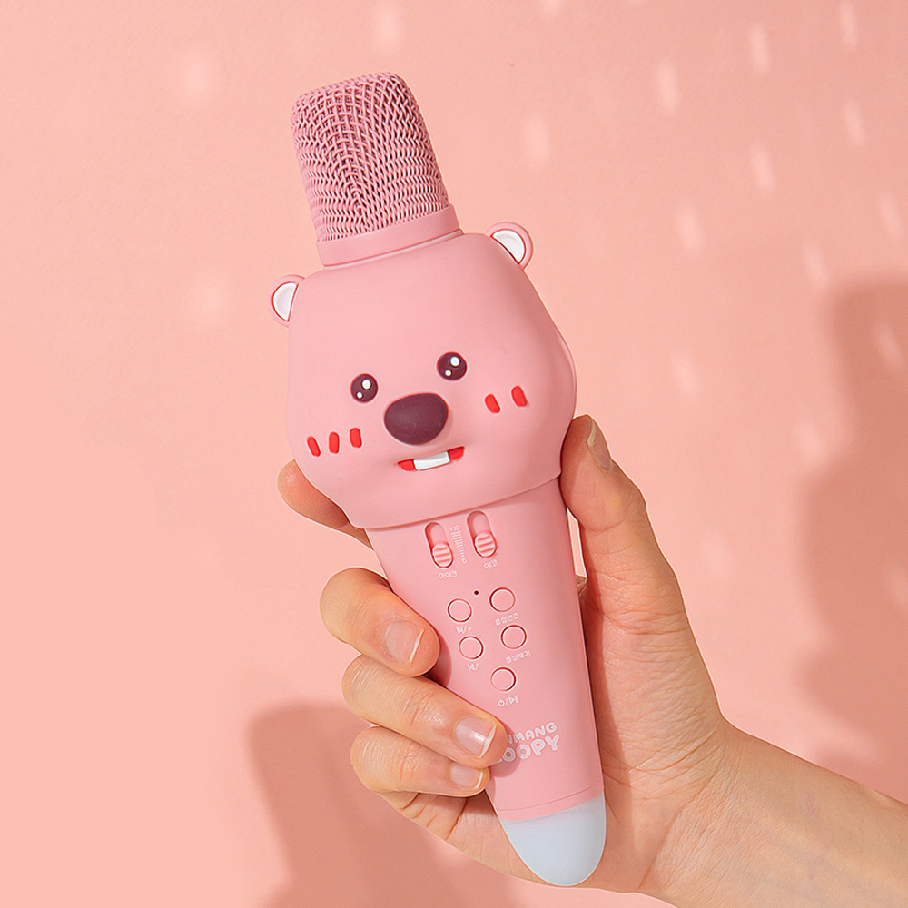 로이체 잔망루피 음성변조 & MR전환 블루투스 무선마이크 스피커(Royche Zanmang Loopy Bluetooth Wireless Microphone Speaker with Voice Modulation & MR Conversion) - 5