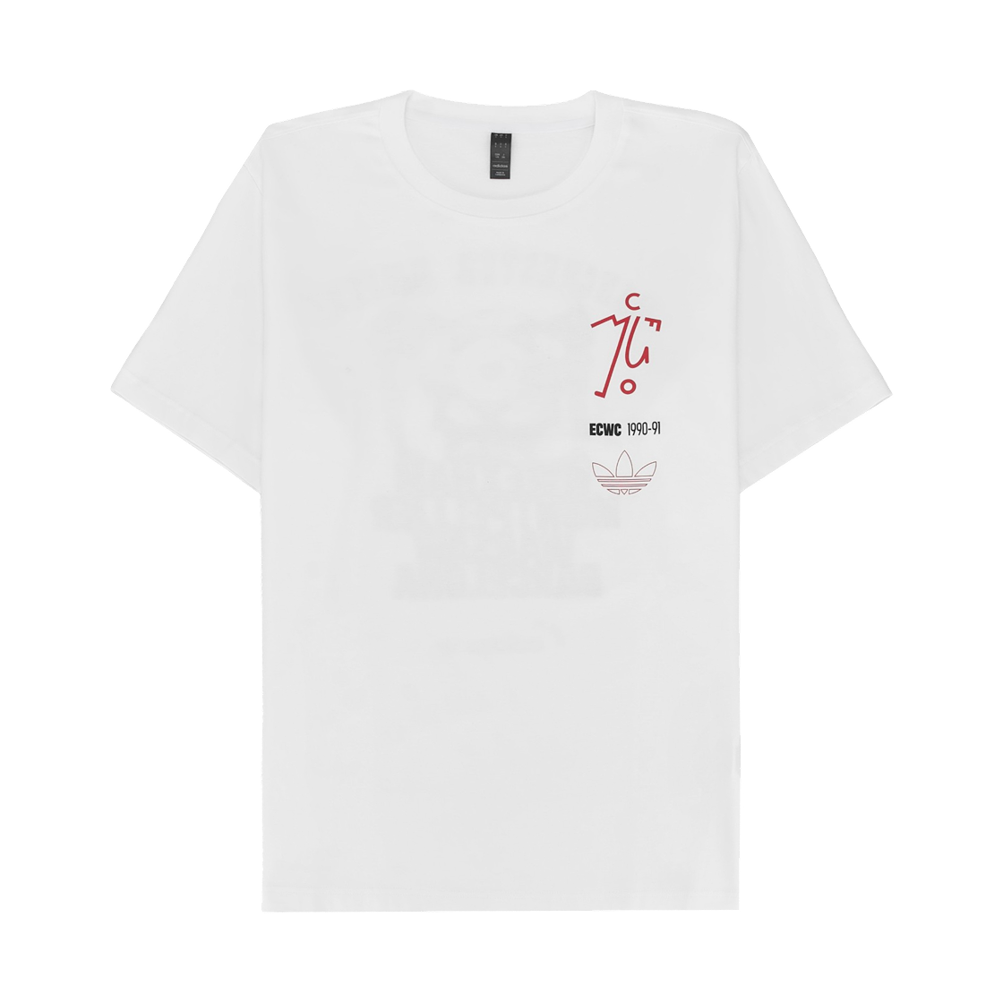 JC9389 Adidas Manchester United 91 T-Shirt White - US Sizing