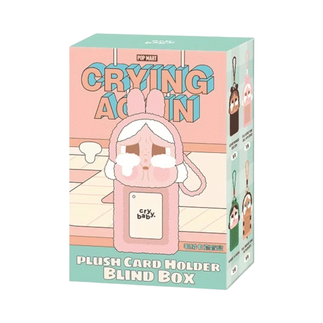 - Pop Mart Crybaby Crying Again Series Card Holder Sealed Case (1 Blind Box)