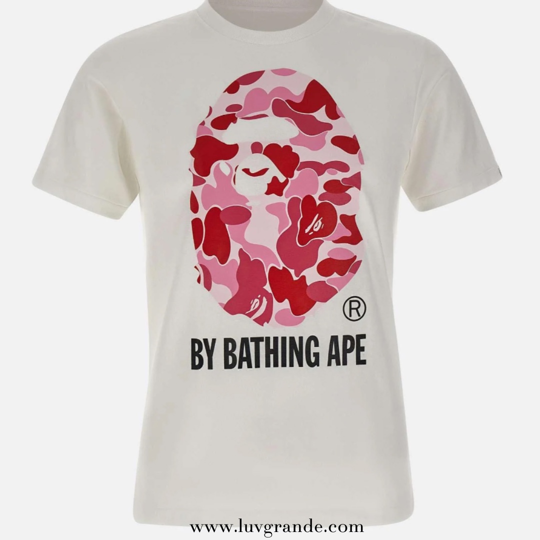 BAPE Japan Ape Head T-Shirt Black 착용 스타일 - 3