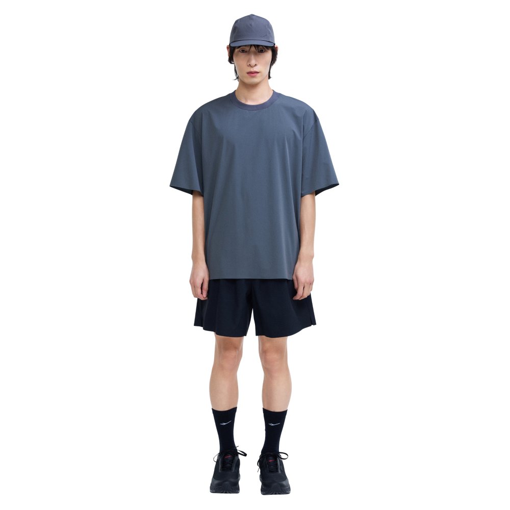 프로-스펙스 유니 라이트웨이트 우븐 반팔티셔츠(PRO-SPECS Uni Lightweight Woven Short Sleeve T-Shirt) - 2