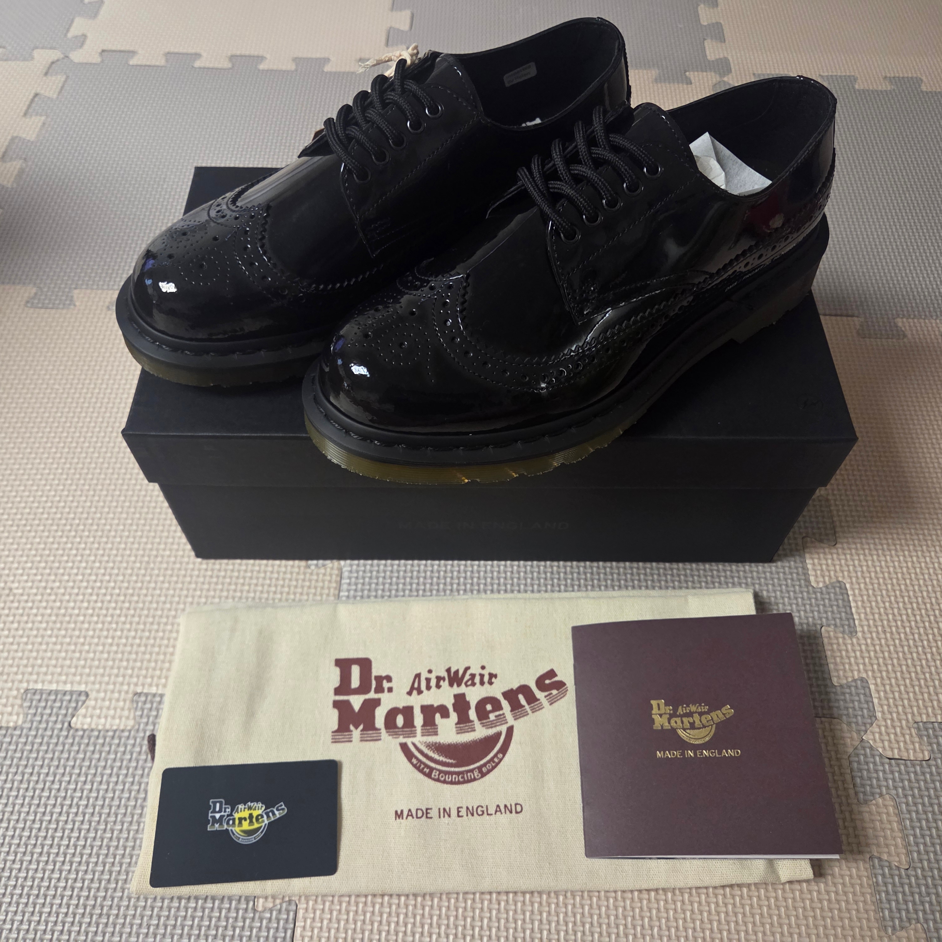 Dr. Martens x Fragment Hollingborn Brogue Black 착용 스타일 - 1