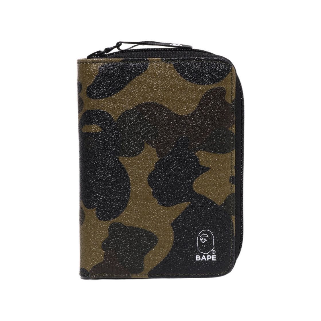 베이프 퍼스트 카모 패스포트 케이스 트래블 그린(BAPE 1st Camo Passport Case Travel Green) - 1