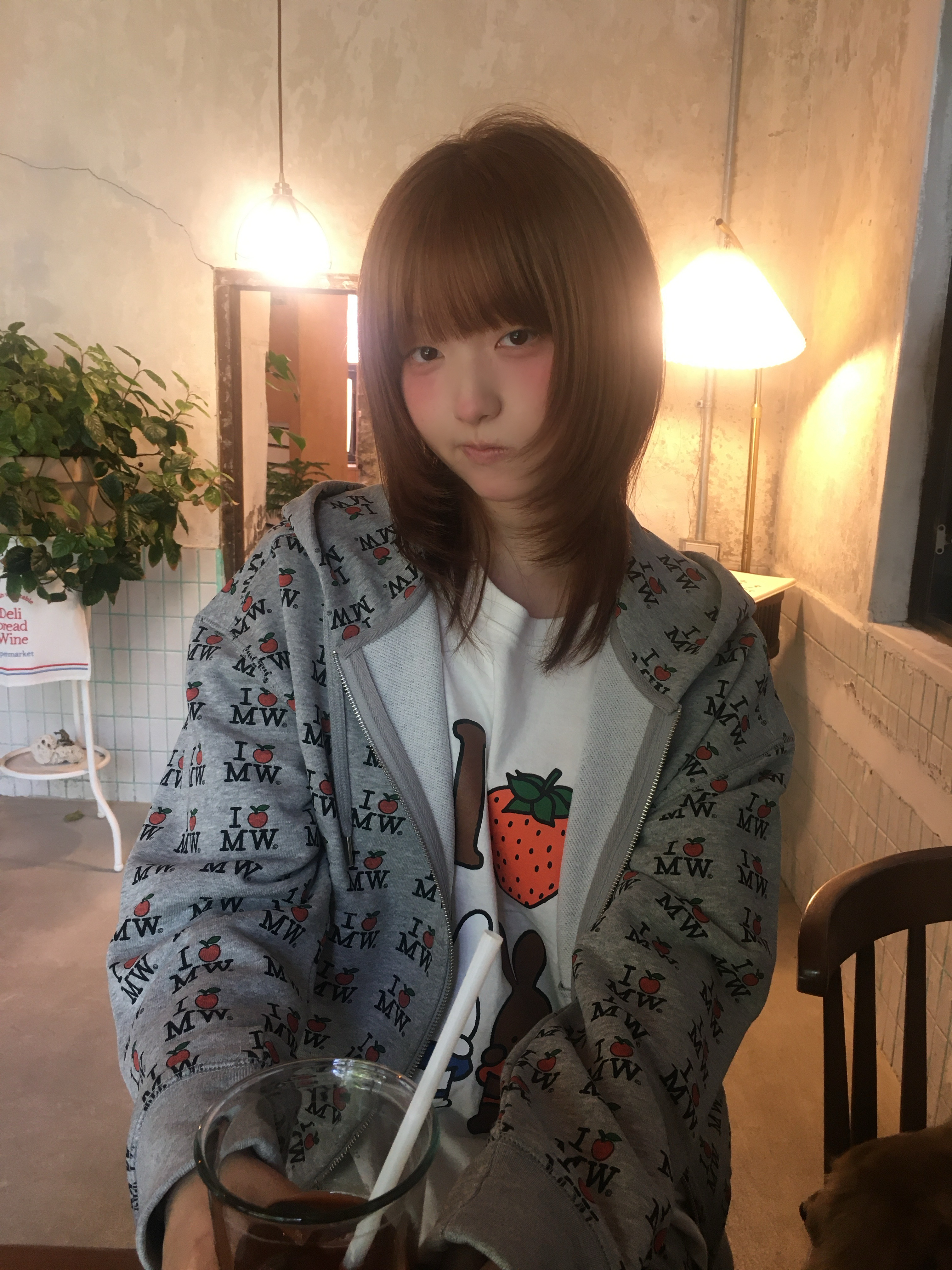 MILLO WOMEN x miffy I Love Miffy T-Shirt Ivory, MILLO WOMEN x miffy Miffy Signature Cap Vintage Blue 착용 스타일 - 6