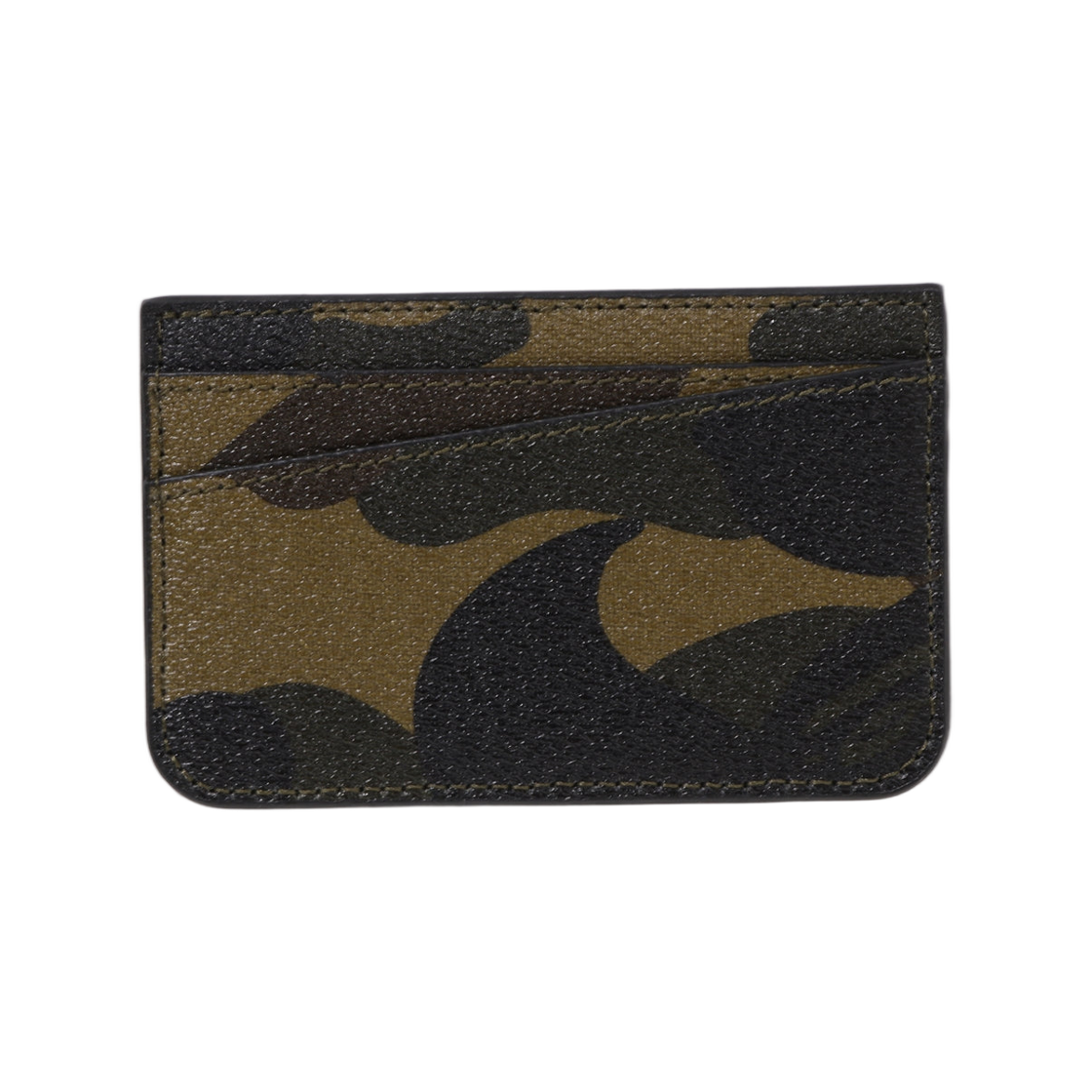 베이프 퍼스트 카모 카드 케이스 트래블 그린(BAPE 1st Camo Card Case Travel Green)
