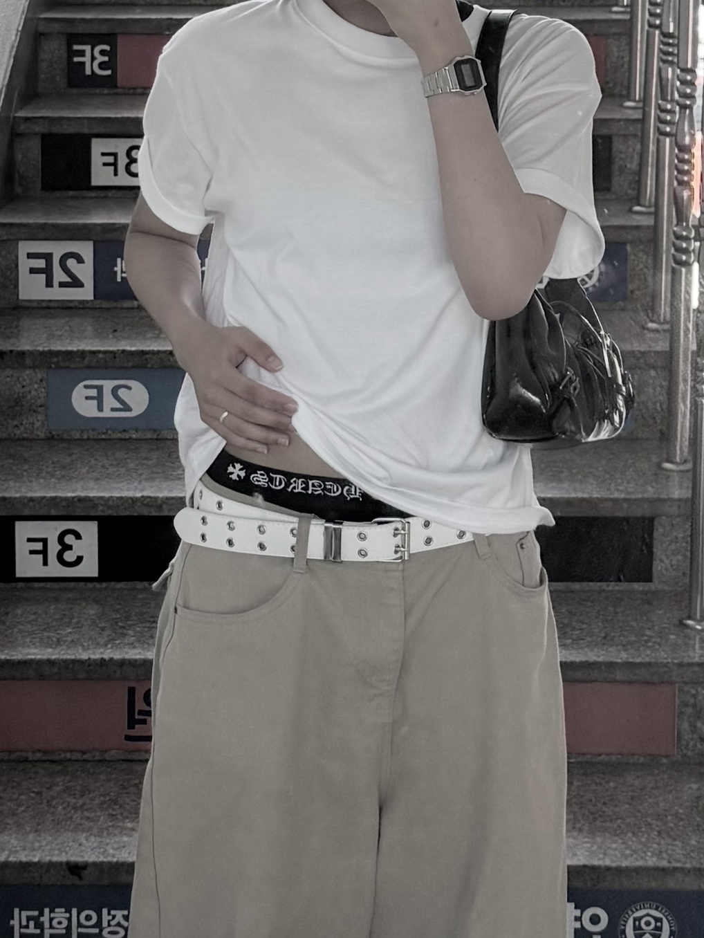 Chrome Hearts Boxer Brief Black 착용 스타일