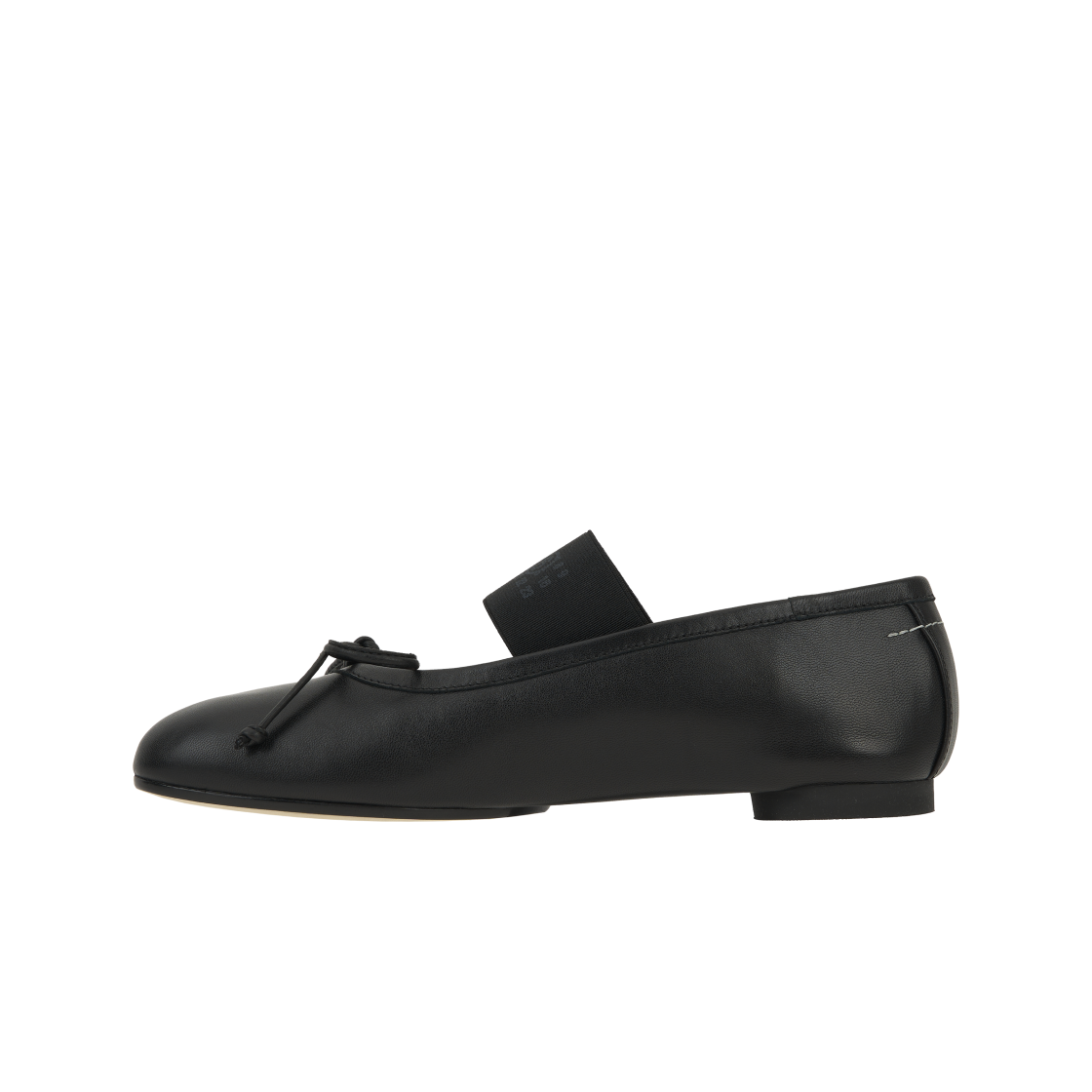 (W) MM6 메종 마르지엘라 아나토믹 뉴메릭 발레리나 블랙((W) MM6 Maison Margiela Anatomic Numeric Ballerinas Black) - 3
