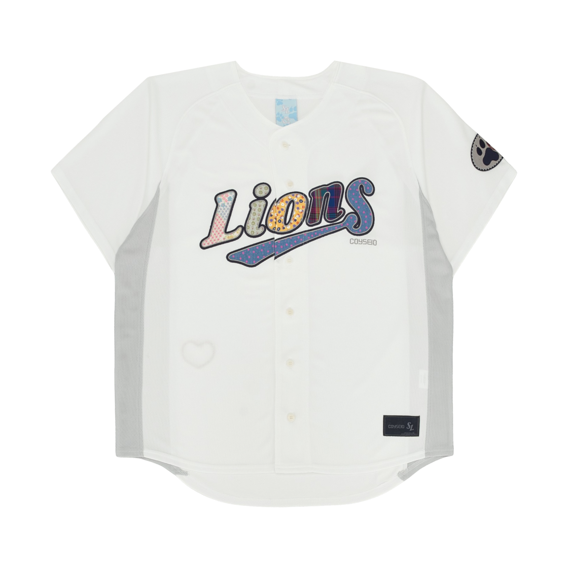삼성 라이온즈 x 코이세이오 유니폼 화이트 (논 마킹 버전)(Samsung Lions x Coyseio Uniform White (Non Marking Ver.))