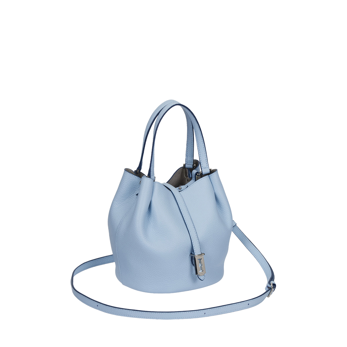 분크 퍼펙 그랩 플로르 토트 스몰 이클립스 블루(vunque Perfec Grab Flor Tote S Eclipse Blue)