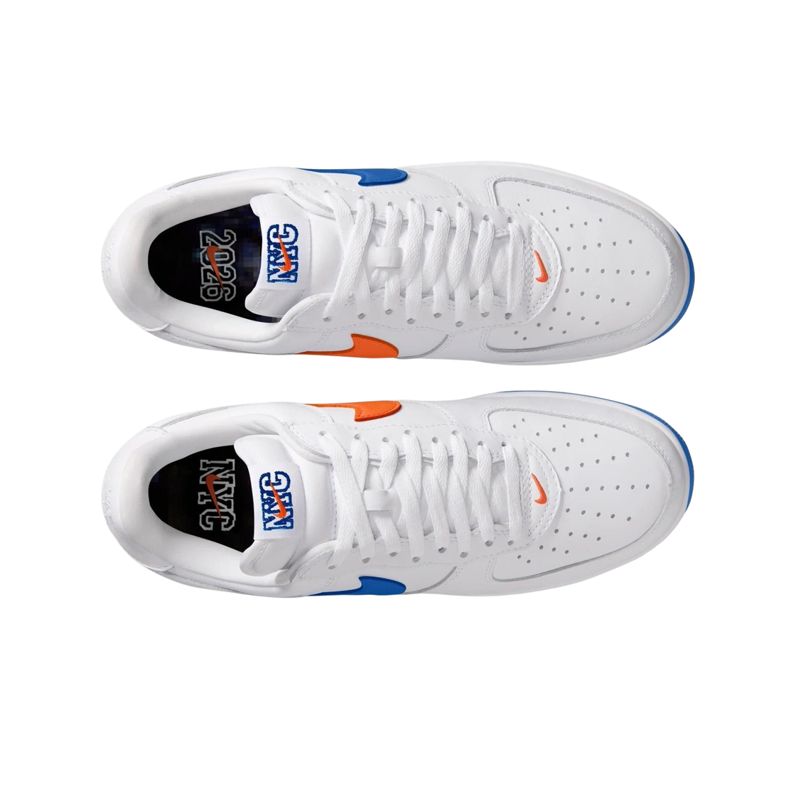 나이키 에어포스 1 로우 '01 NYC 화이트 브릴리언트 오렌지(Nike Air Force 1 Low '01 NYC White Brilliant Orange) - 2